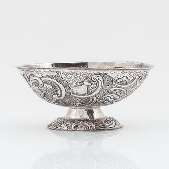 Skål, silver, 1800-talets andra hälft.