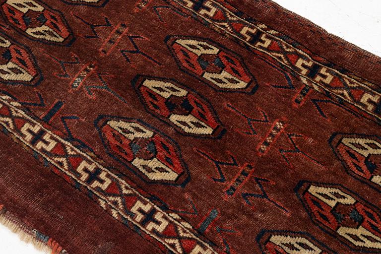 An antique Yomud Torba, West Turkmenistan, c. 86 x 44 cm.