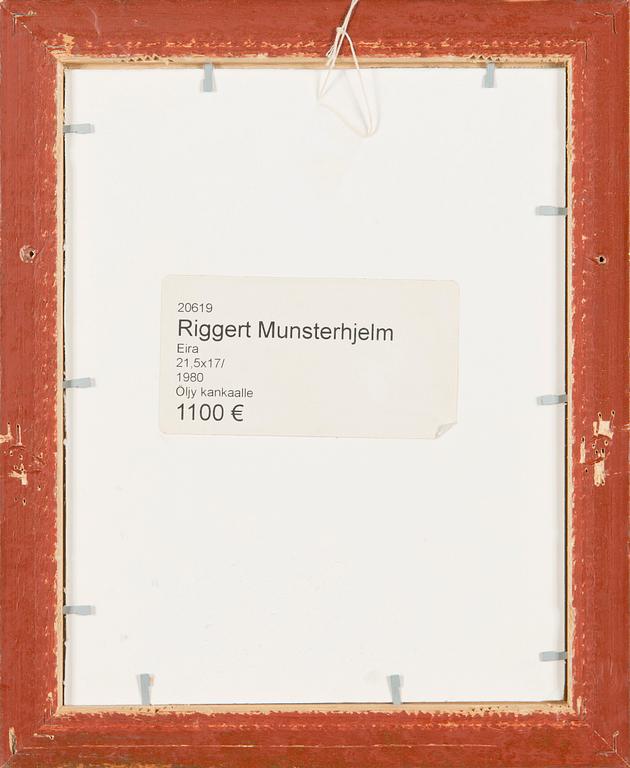 Riggert Munsterhjelm, "Gatuvy vid Engelplatsen".