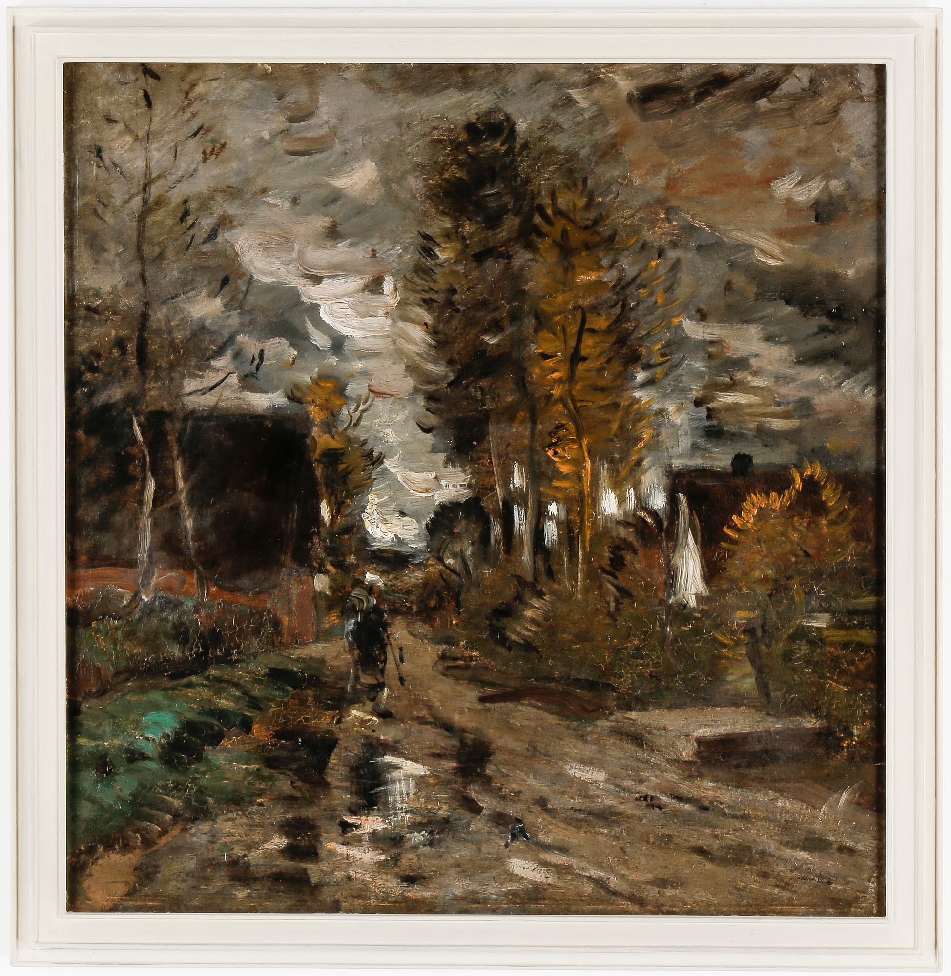 WILHELM VON GEGERFELT, olja på pannå.