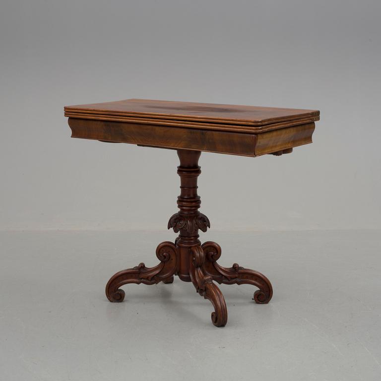 SPELBORD, nyrokoko, 1800-talets mitt.