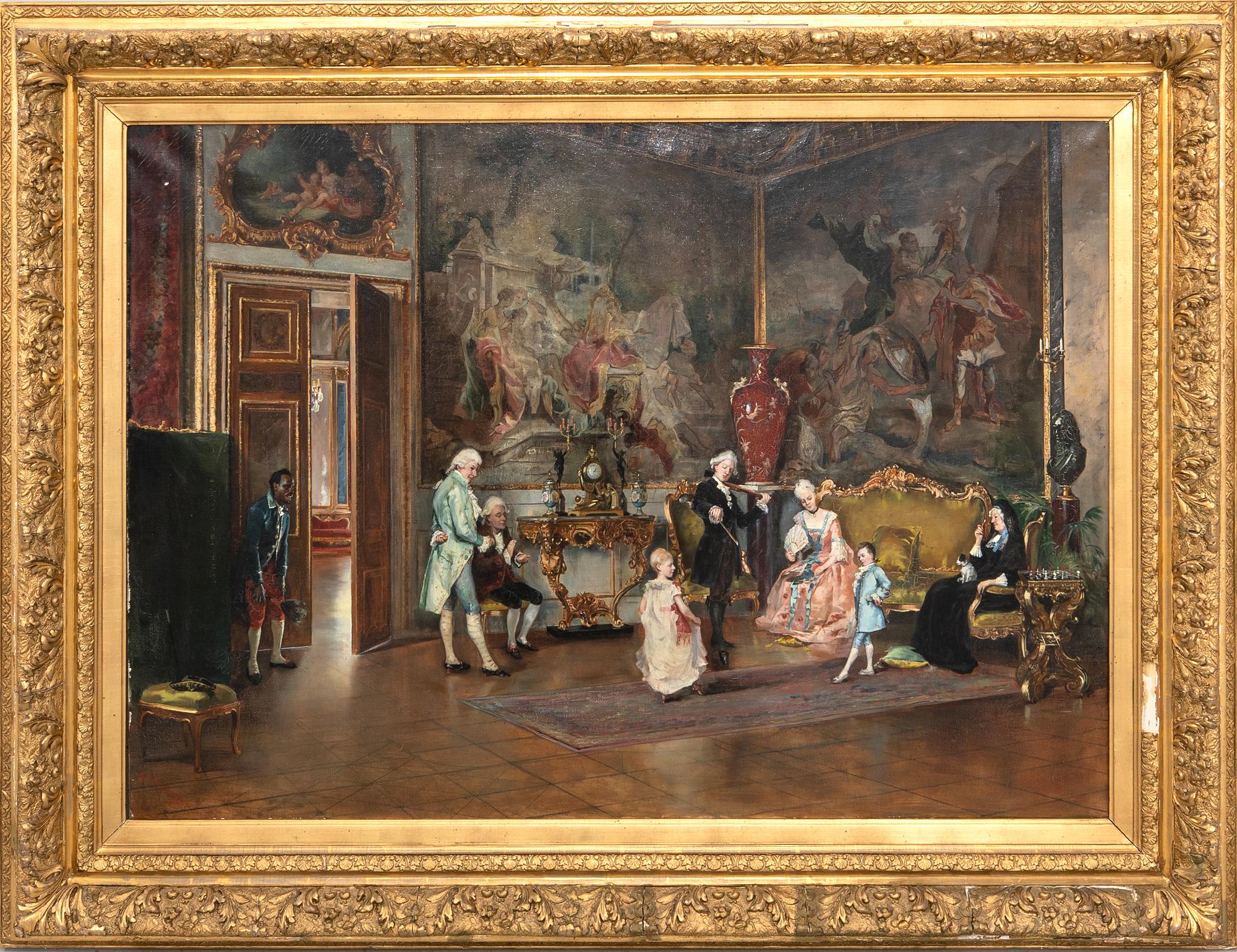 Alf Wallander, "Danslektion".