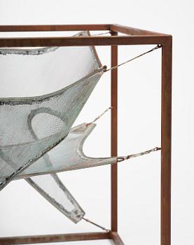 Sigurdur Gustafsson, a "Wind" easy chair/sculpture, ed. HC 4/5, Källemo, Värnamo, post 2003.