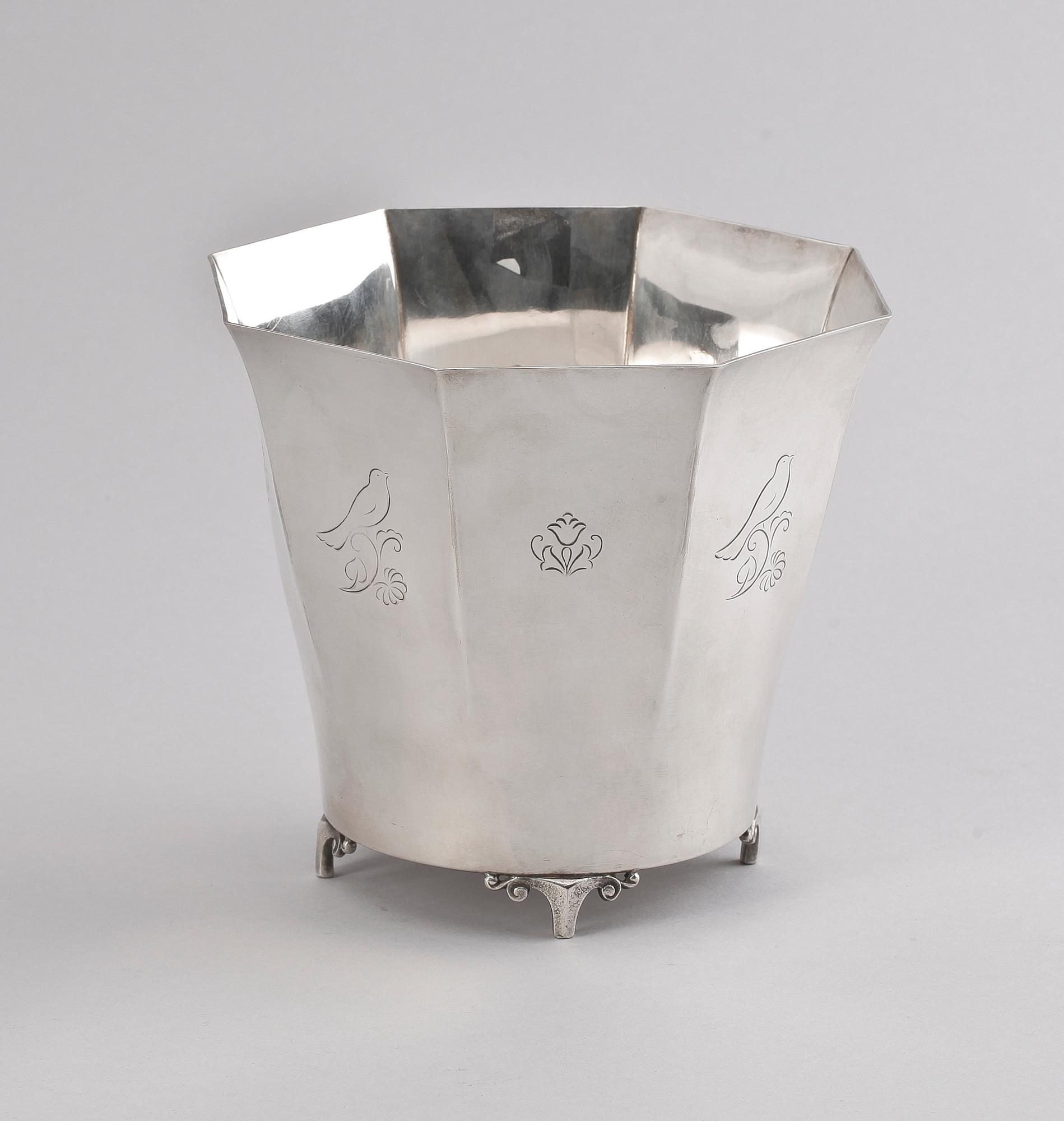 YTTERFODER, nysilver, Just Anderssen, GAB, 1900-tal.