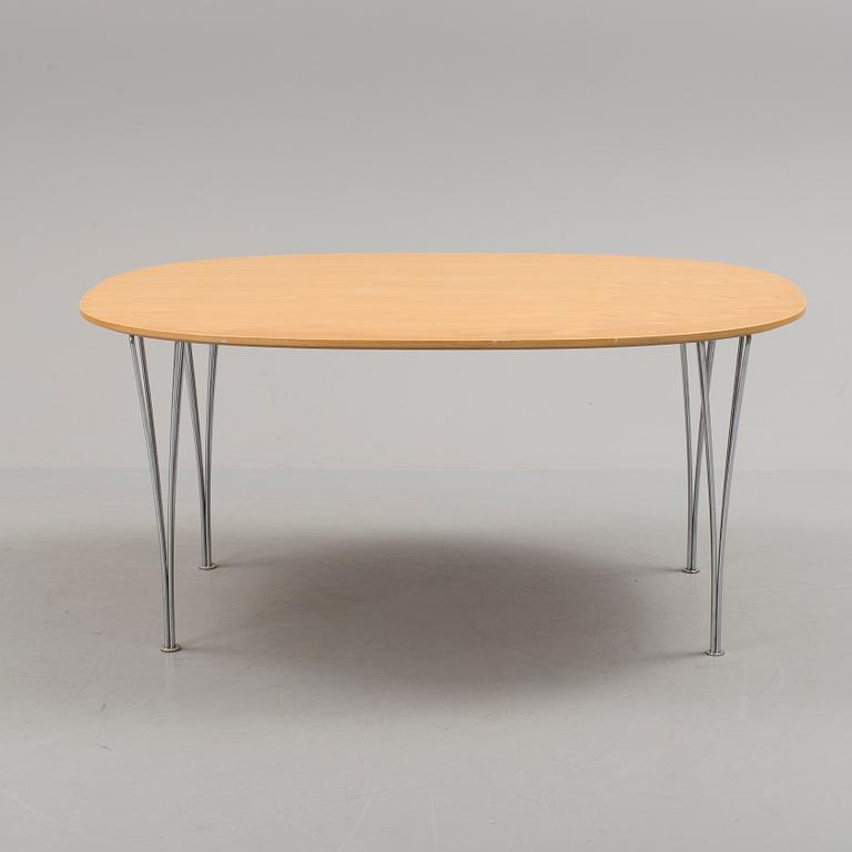 BRUNO MATHSSON & PIET HEIN, a "Superellips" table for Fritz Hansen 1991.