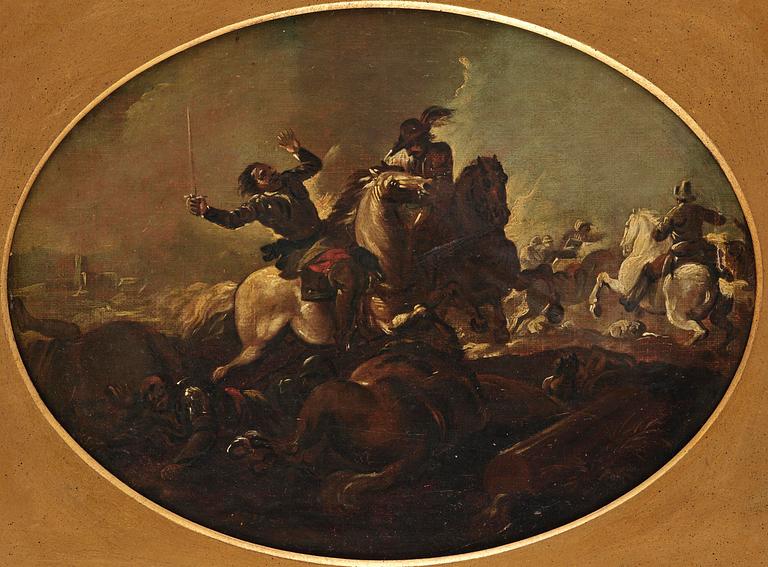 Francesco Graziani ("Ciccio"), hans krets, Ryttarbataljer, ett par.