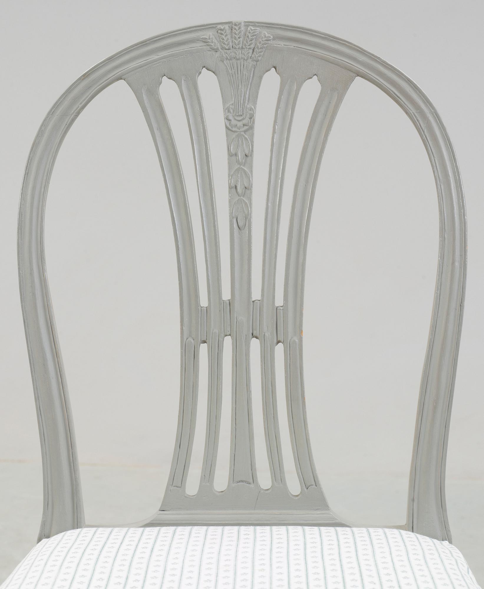 STOL, gustaviansk, omkring 1800.