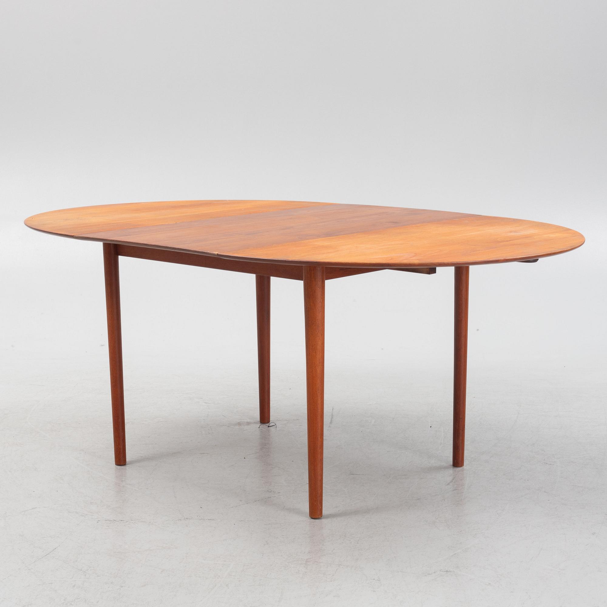 Dining table, Denmark, mid-20th century.