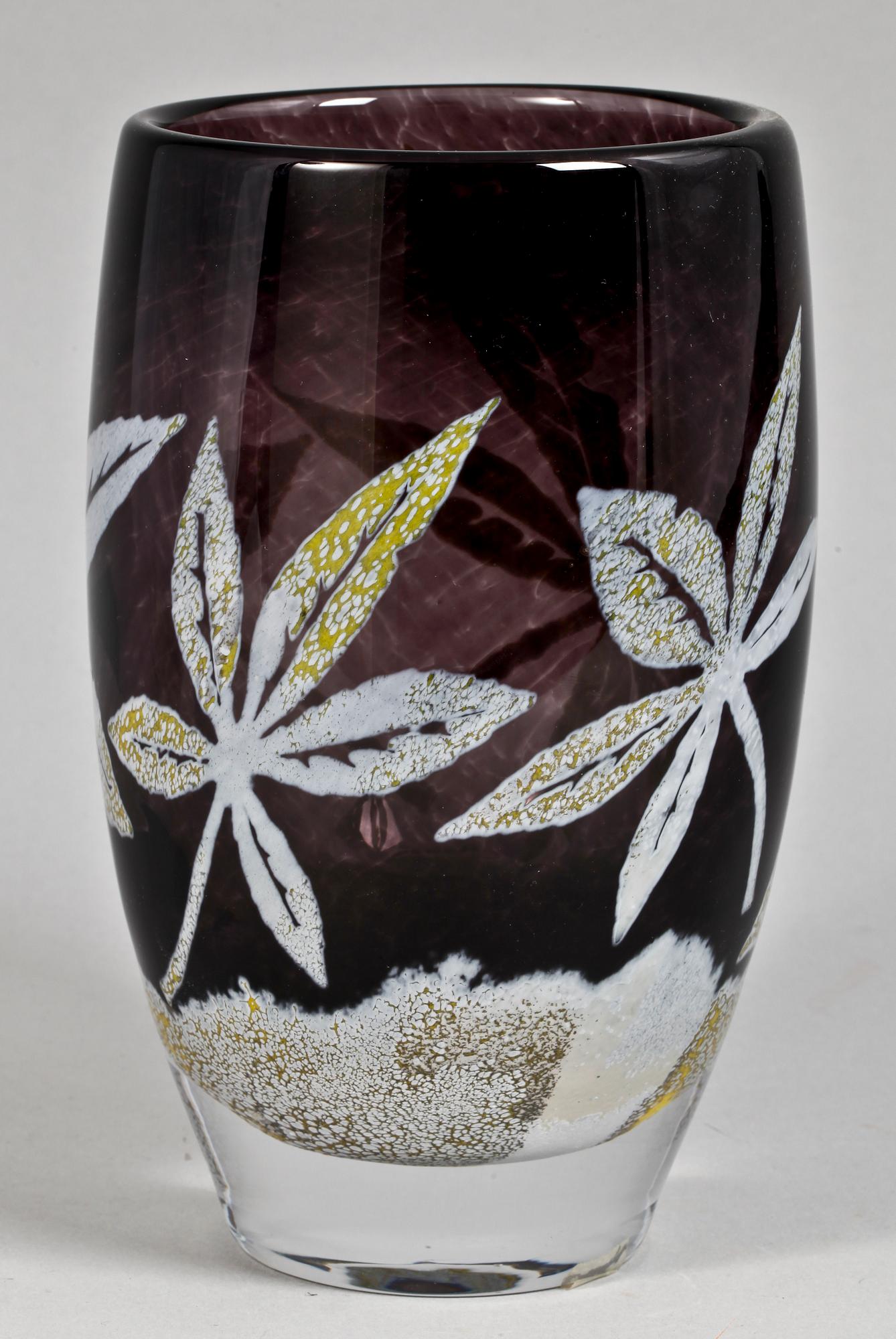 VAS, glas, Astrid Gate, Johansfors, limiterad 43/50, sign.