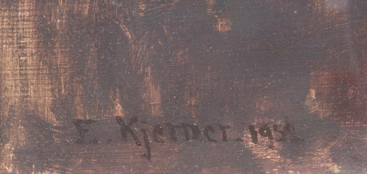 Esther Kjerner, Still Life with Yellow Roses.