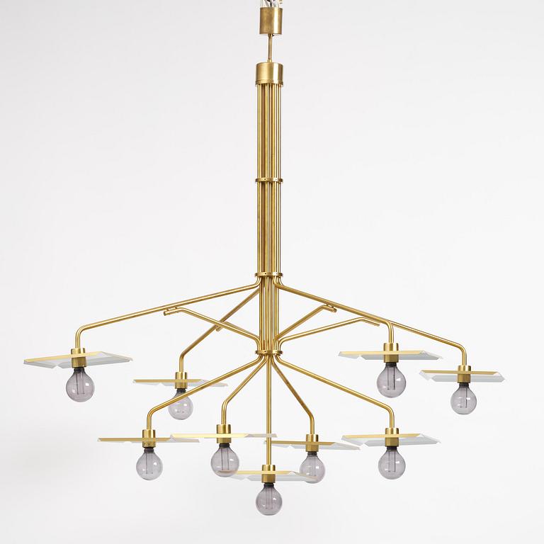 Hans-Agne Jakobsson, an imposing chandelier model C 2504, Hans-Agne Jakobsson AB, Markaryd, 1970s–80s.