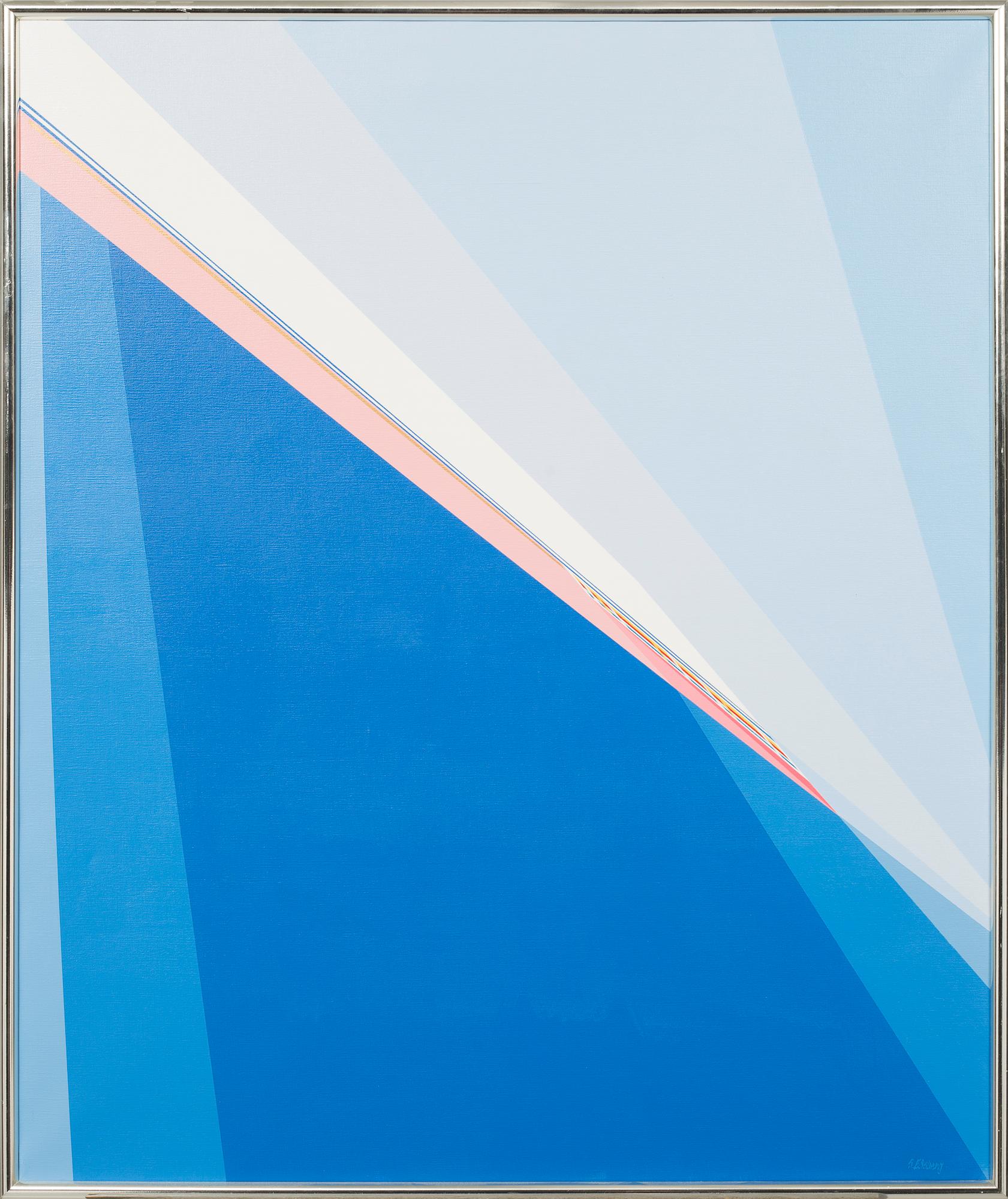 SÖREN EDSBERG, acrylic on canvas, signed.