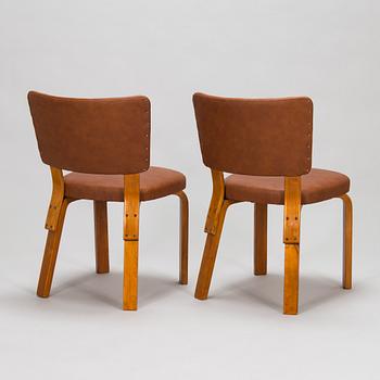 Alvar Aalto, ten 1950's '62' chairs, O.Y. Huonekalu- ja Rakennustyötehdas A.B., Finland.