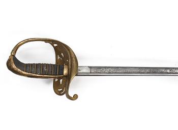 SABEL, m/1859 för officer vid infanteriet.
