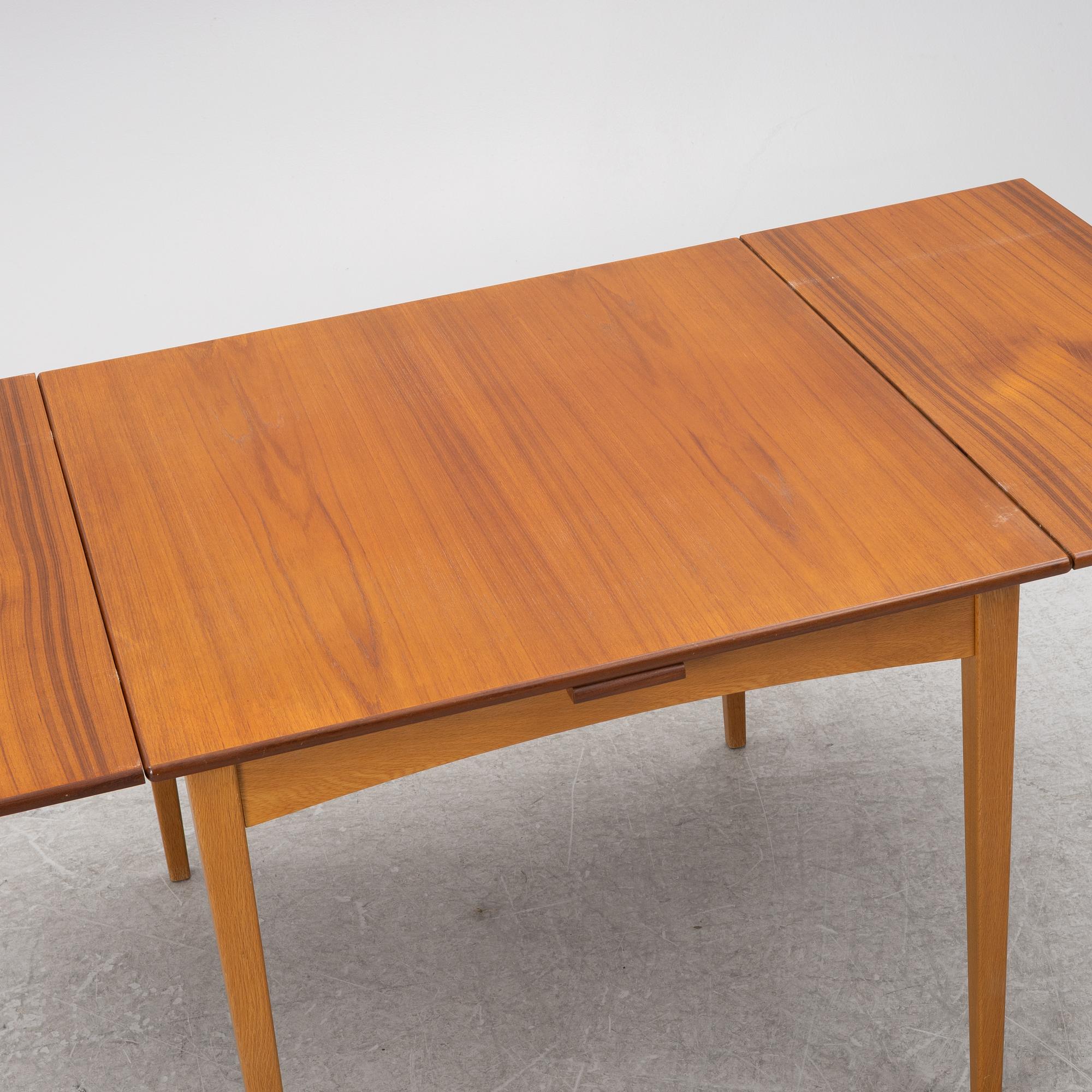 A 1950's dining table, Bräntorps, Sweden.