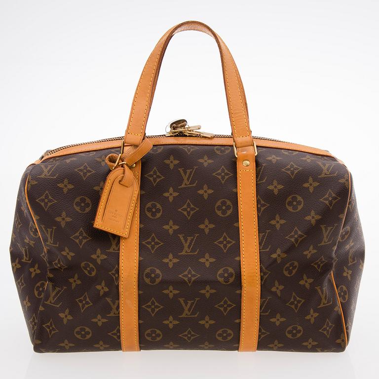 MONOGRAM CANVAS KEEPALL 35 BAG.