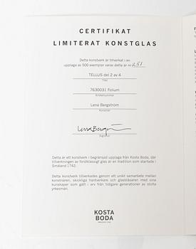 Lena Bergström, "Folium", ur serien "Tellus", Kosta Boda, 2019.