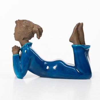 Johannes Hedegaard, a stoneware figurine, Royal Copenhagen, Denmark.