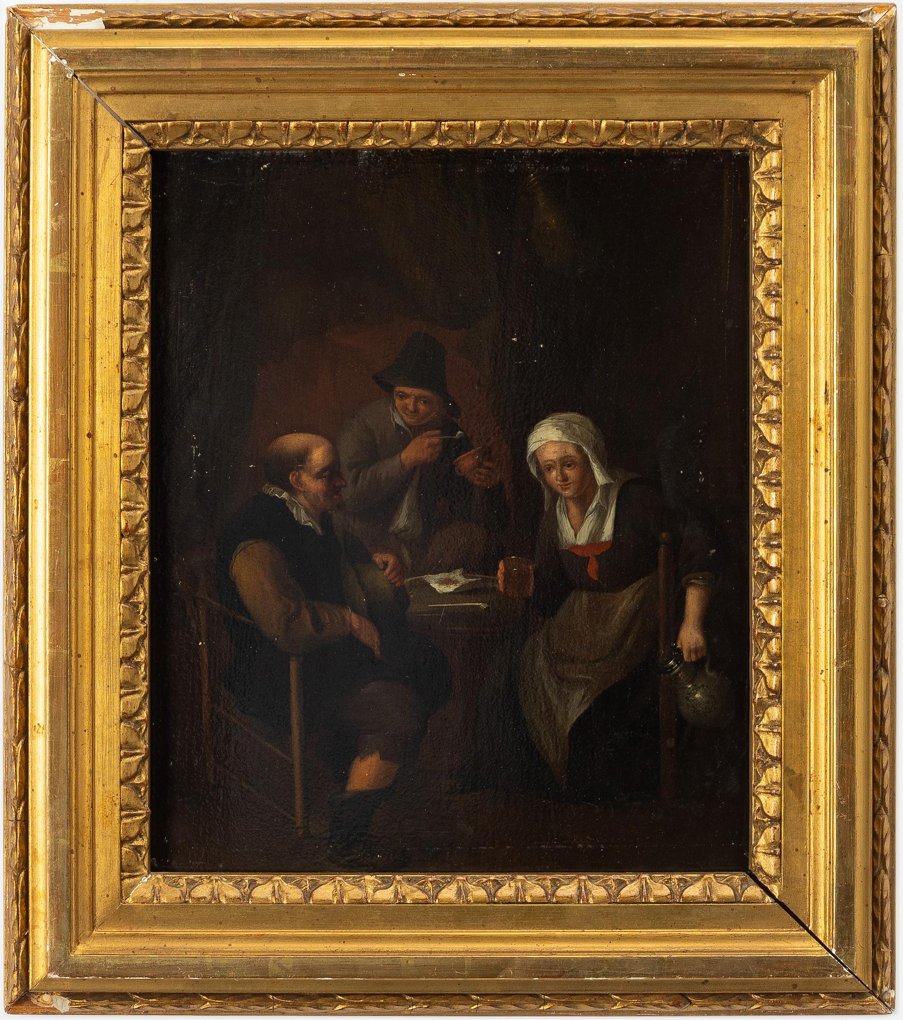 Unknown artist, 18th century, Tavern scene.