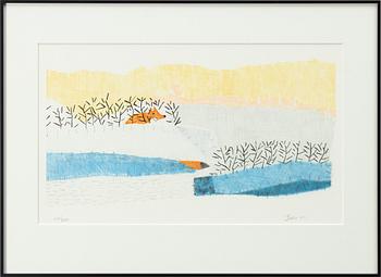 Britta Marakatt-Labba, Räv i vinterlandskap.