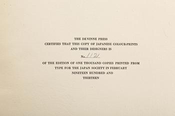 BOKBAND, Eva Mannerheim Sparre, signerad L & E. Sparre, troligen 1910-tal.