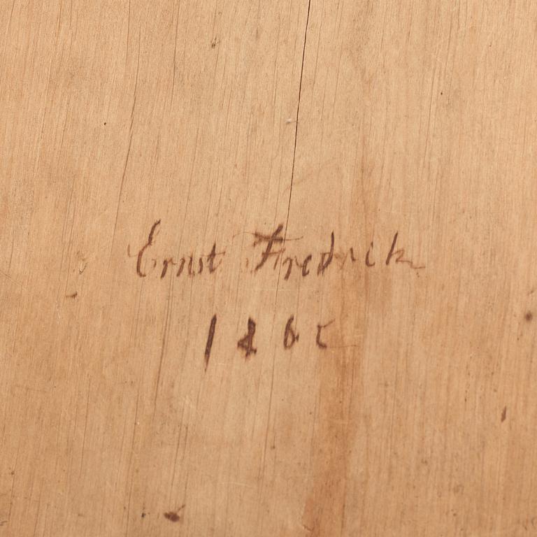 Konsolbord, Stockholmsarbete från 1700-talets andra hälft, Gustavianskt.