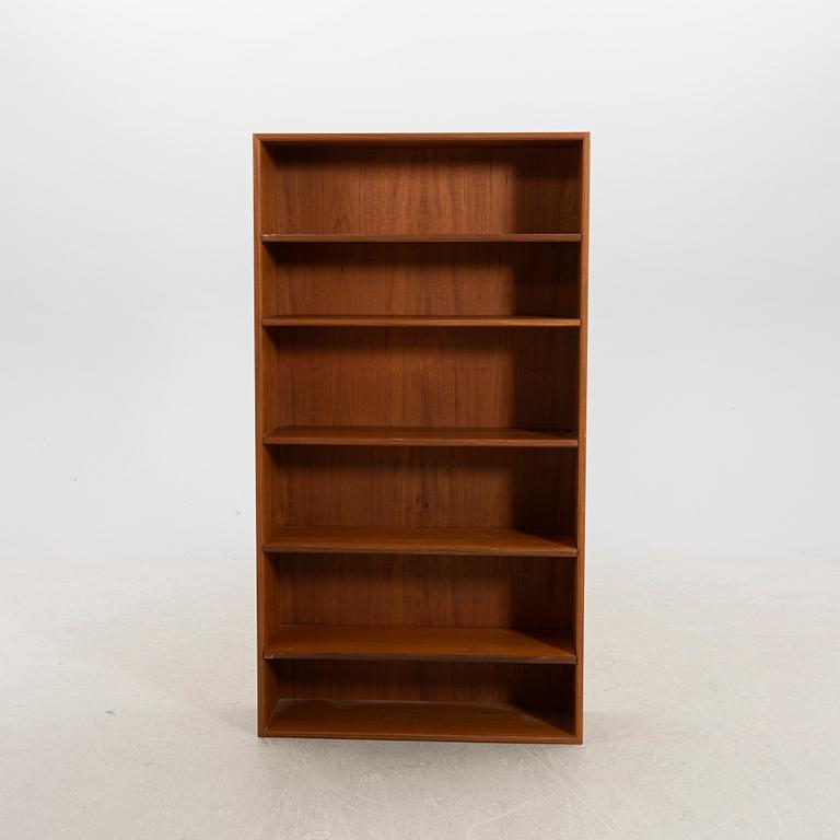 A set of three teak book shelves 1960s.