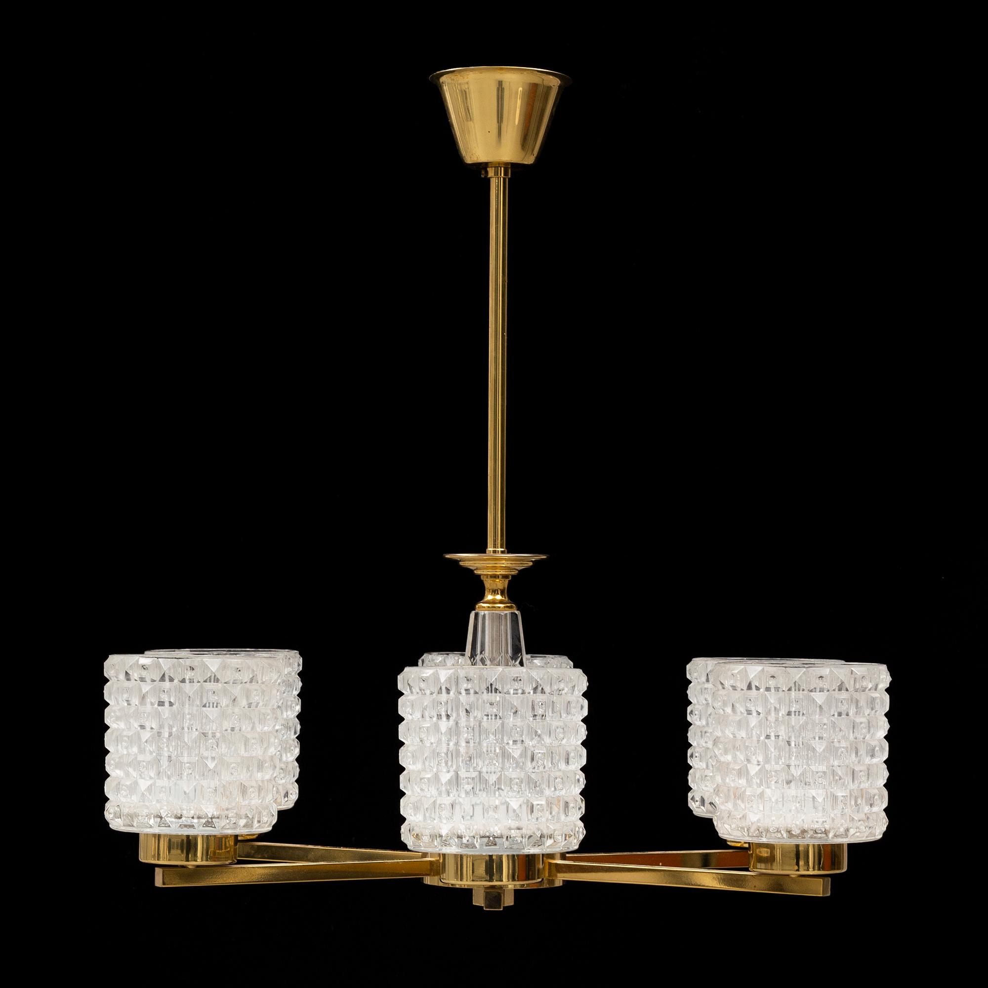 A 1960's ceiling light.