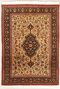 Ghom rug, approximately 150x108 cm.