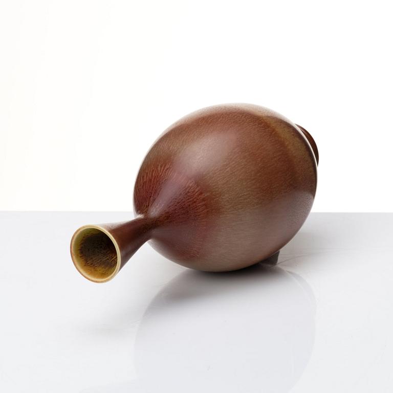 Berndt Friberg, a stoneware vase, Gustavsberg studio, Sweden 1968.