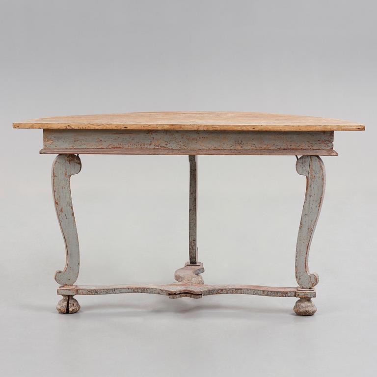 A Swedish Baroque table. Early 18th century.