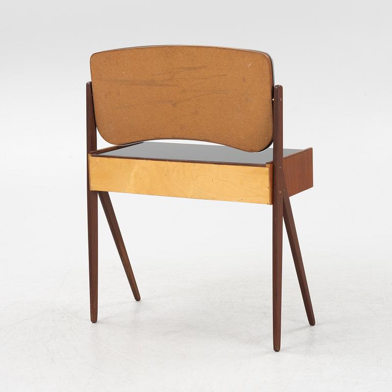 Arne Vodder, a teak veneered dressing table, Denmark, 1950's.