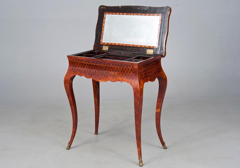TOILETTBORD, rokokostil, 1800-talets slut.