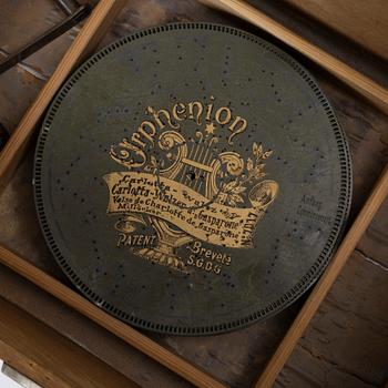 Speldosa, Orphenion, Tyskland, omkring år 1900.