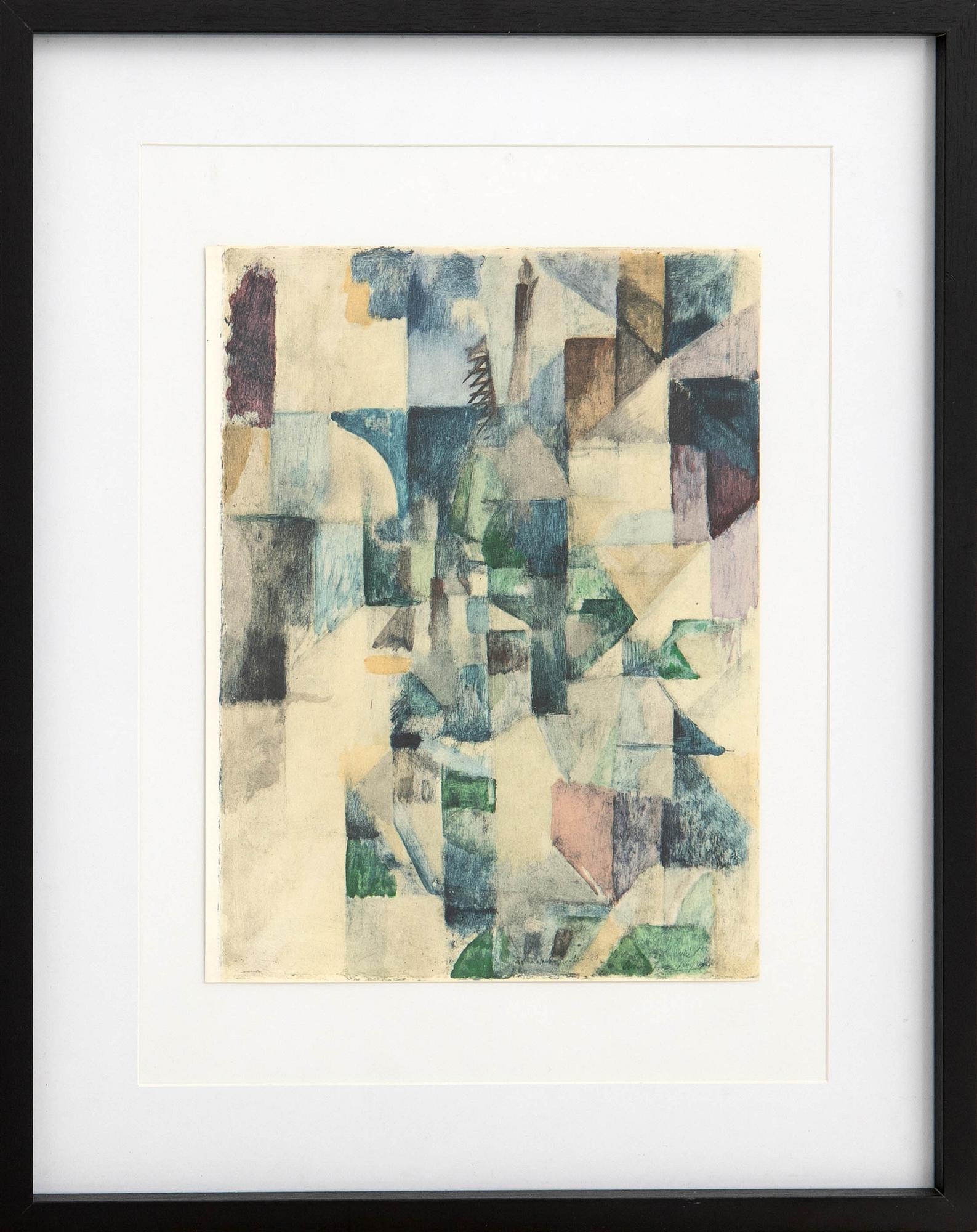 Robert Delaunay, "La fenêtre No 2".