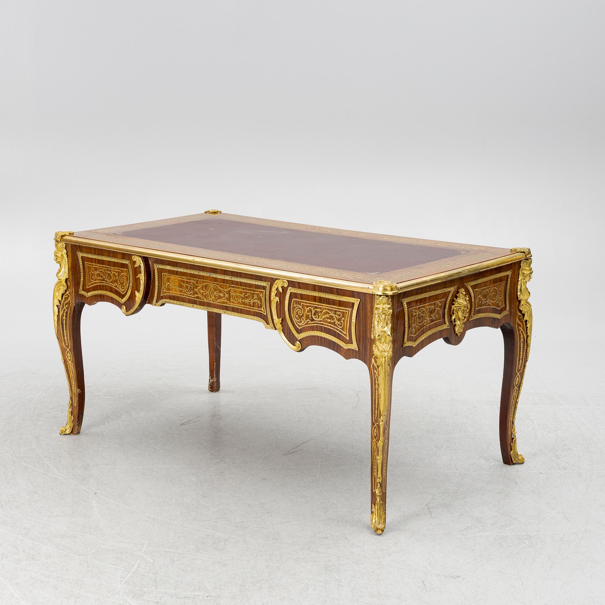 Skrivbord, Louis XIV-stil, 1900-tal.