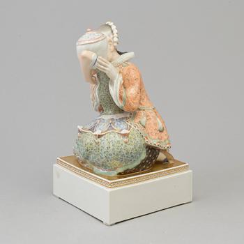 A Gerhard Henning porcelain figure, Royal Copenhagen, Denmark, 1922. Not first quality.