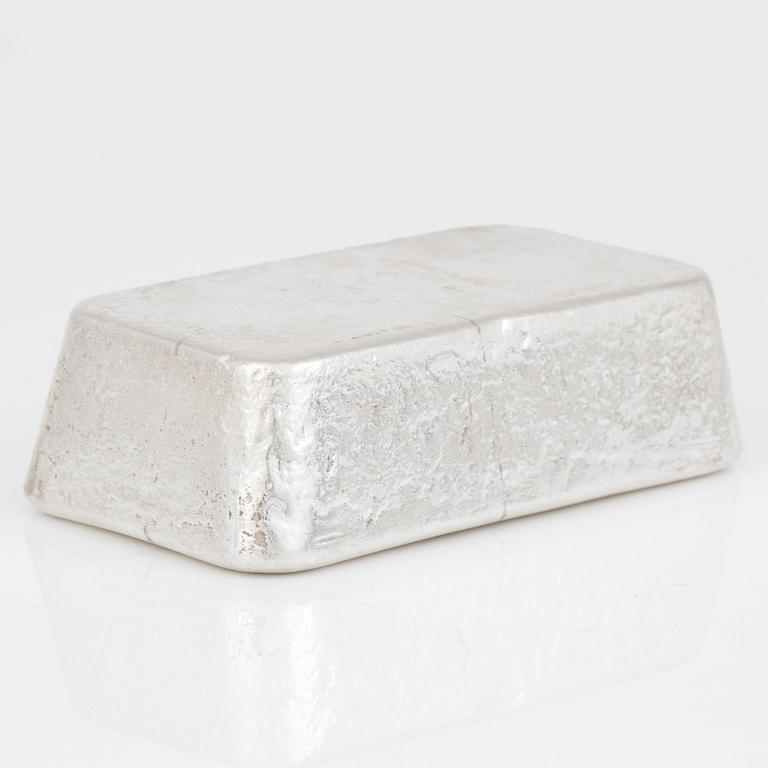SILVERTACKA, silver, Degussa, Tyskland. Vikt 1000 gram.