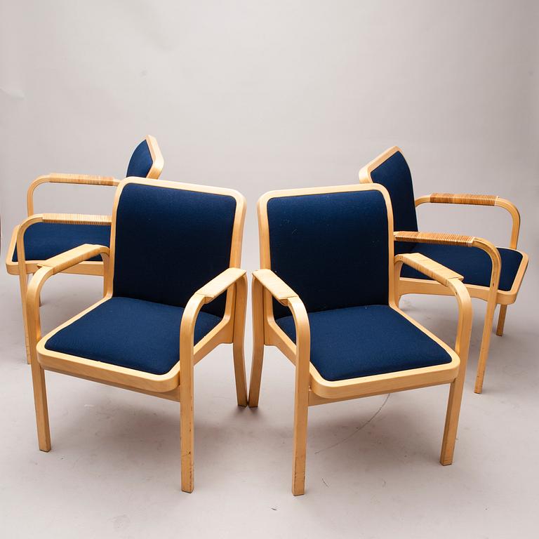 STOLAR, 8 st, modell E45, Alvar Aalto, Artek.