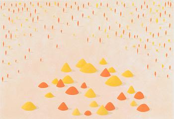 Kristian Krokfors, lithograph, signed and dated -87, marked HC.