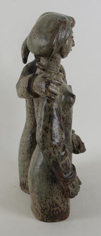 SKULPTUR, stengods, Royal Copenhagen.