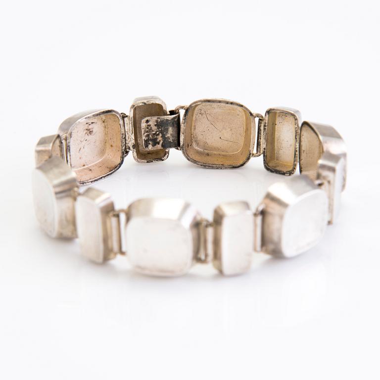 STIGBERT, armband, silver, Stockholm 1955.