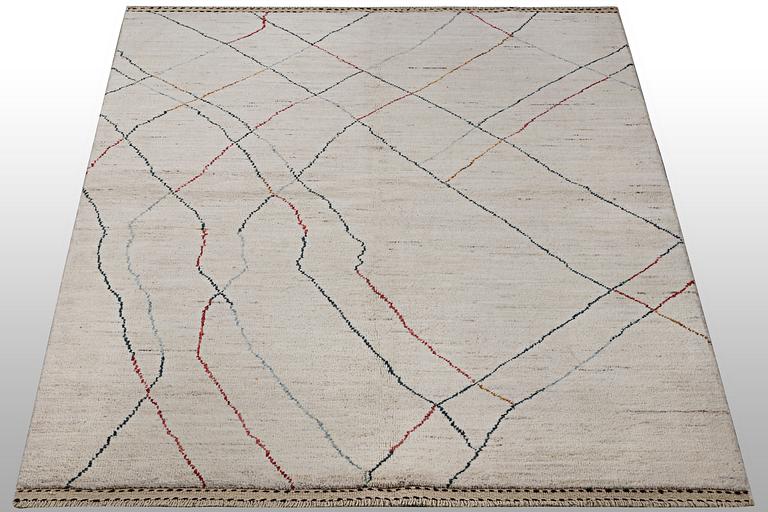 A rug, Morocco, ca 243 x 168 cm.