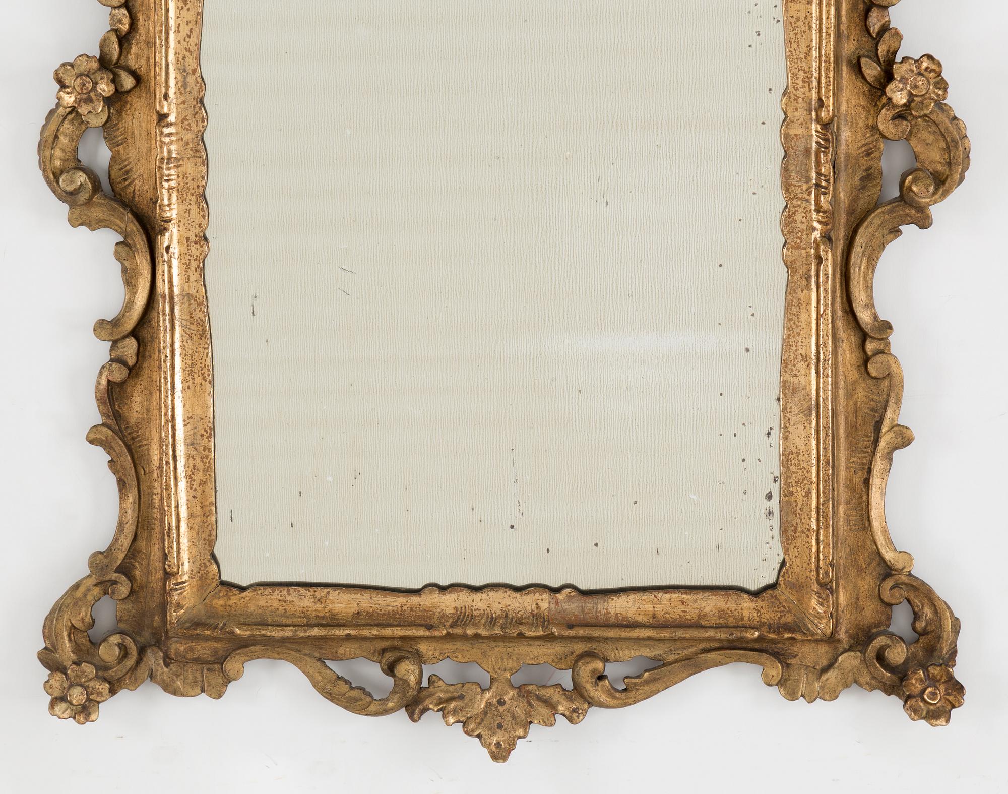 A late 19th century mirror.