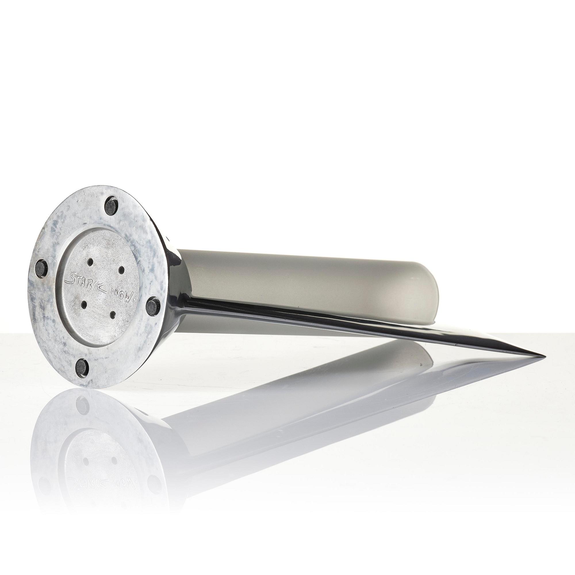 Philippe Starck, a "Luciana Fortyfour" candle holder, O.W.O, Montfort-l'Amaury, France, ca 1988.