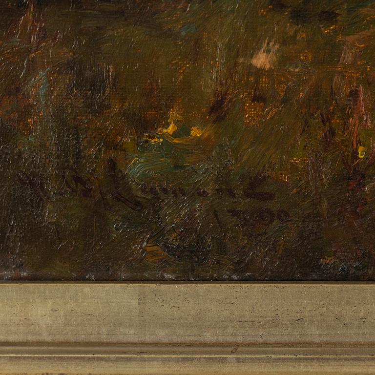 WILLIAM BRADLEY LAMOND, oil on canvas, signed and dated.