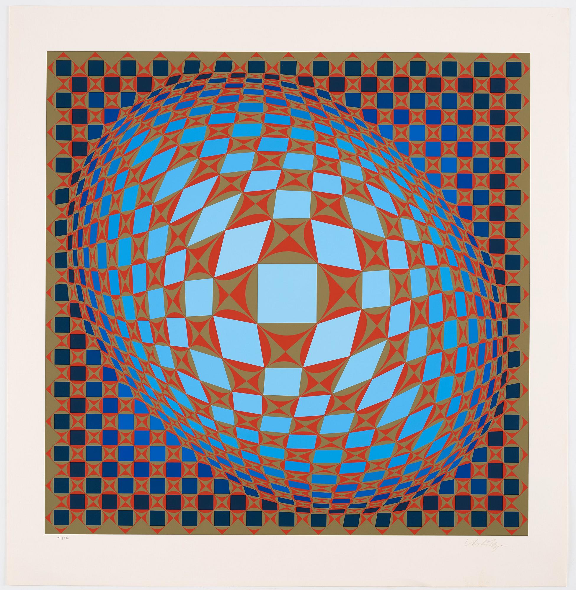 Victor Vasarely, "The Louisiana portfolio".
