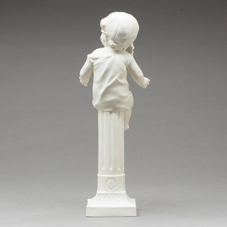 FIGURIN, Gustavsberg, parian, 1900-talets början.