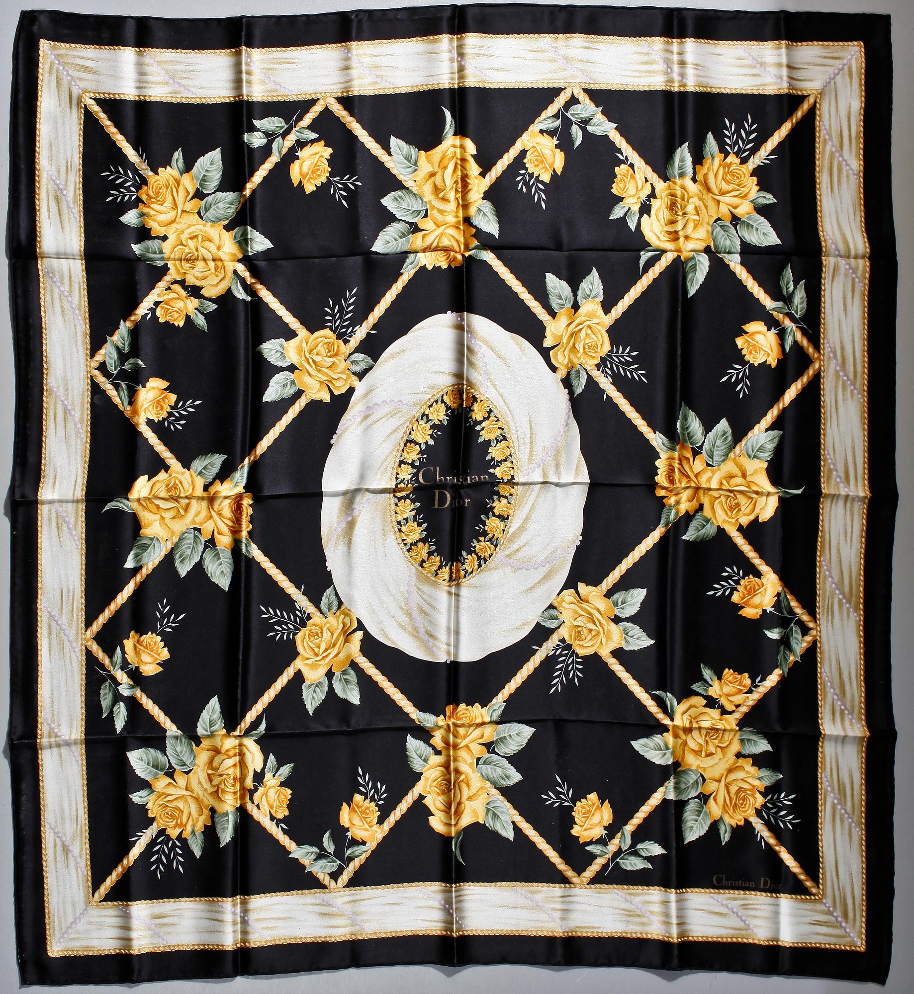 SCARF, siden, Christian Dior, Paris, Frankrike.