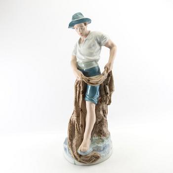 Figurin Royal Dux 1900-tal porslin.